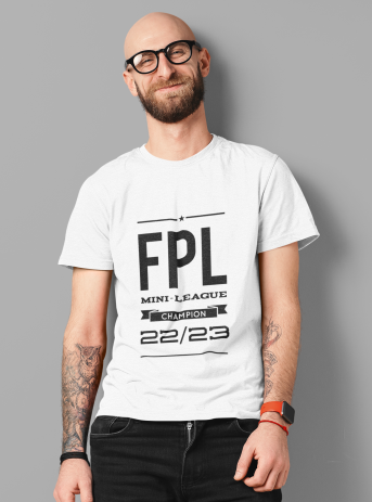 fantasy mini league champions tee