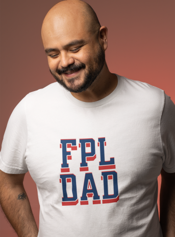 fpldad white Tee